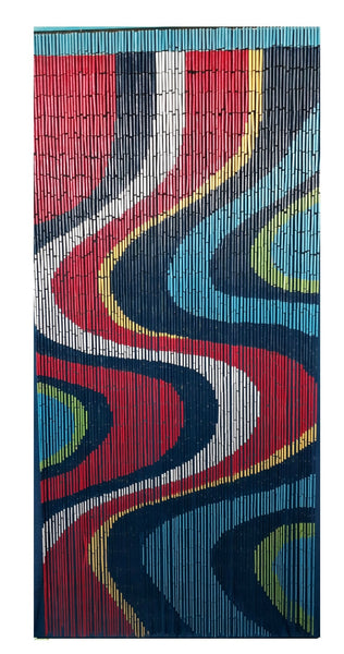 COLOR ART - BAMBOO BEADED CURTAIN