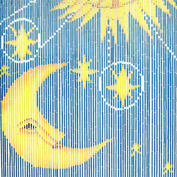 SUN AND MOON - BAMBOO BEADED CURTAIN
