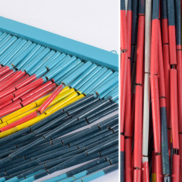 COLOR ART - BAMBOO BEADED CURTAIN