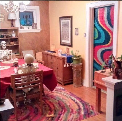 COLOR ART - BAMBOO BEADED CURTAIN