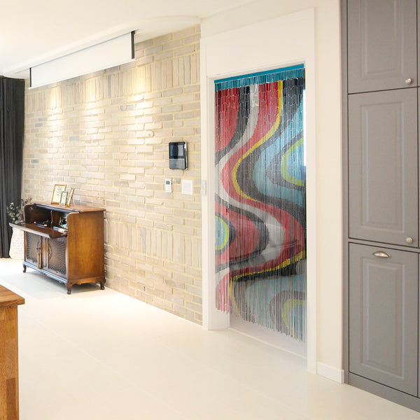 COLOR ART - BAMBOO BEADED CURTAIN