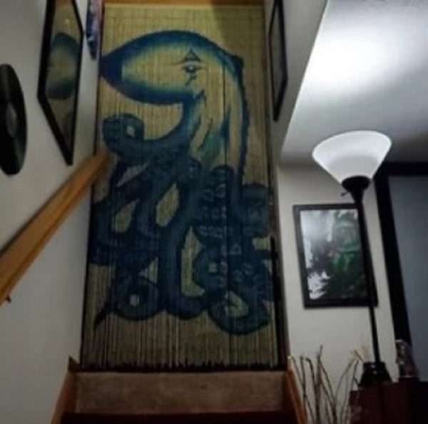 OCTOPUS - BAMBOO BEADED CURTAIN