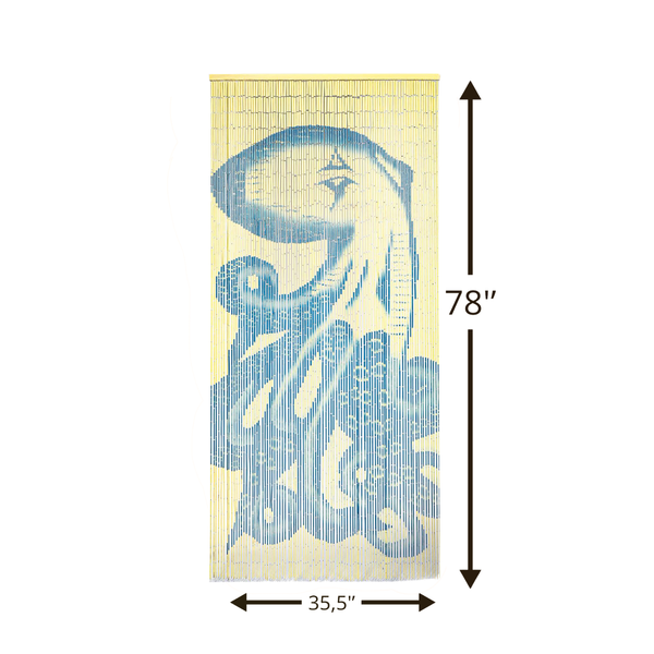 OCTOPUS - BAMBOO BEADED CURTAIN