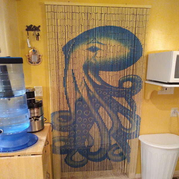 OCTOPUS - BAMBOO BEADED CURTAIN